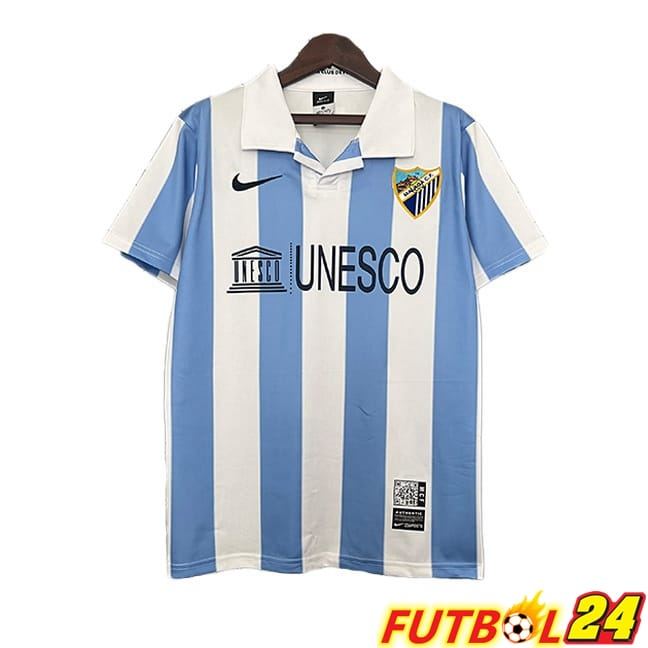 Camisetas De Futbol Malaga Retro Primera Azul Blanco 2012-2013