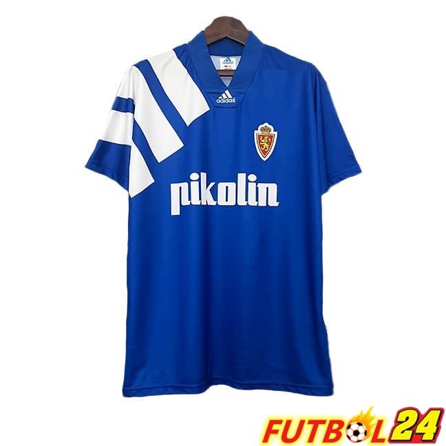 Camisetas De Futbol Real Zaragoza Retro Segunda Azul 1992-1993