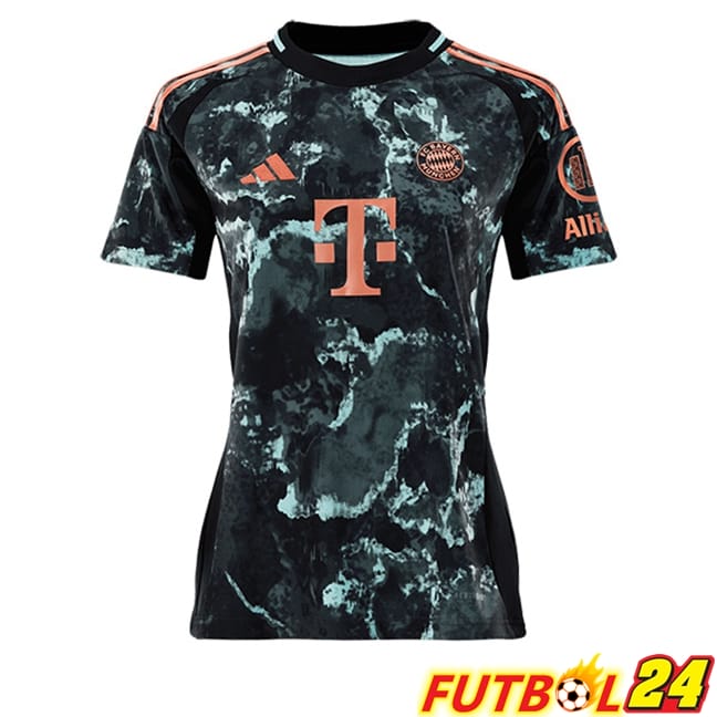 Camisetas De Futbol Bayern Munich Mujer Segunda 2024/2025