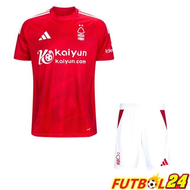 Camisetas De Futbol Nottingham Forest Ninos Primera 2024/2025