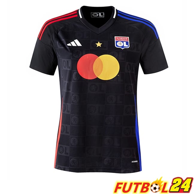 Camisetas De Futbol lyon Mujer Segunda 2024/2025