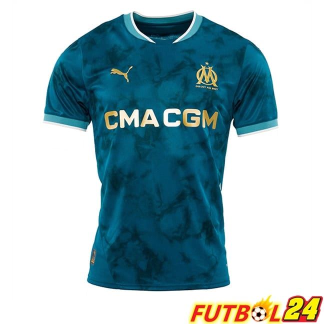 Camisetas De Futbol Marsella OM Mujer Segunda 2024/2025