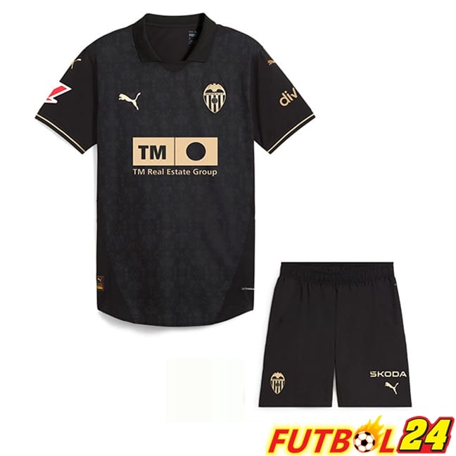 Camisetas De Futbol Valencia CF Ninos Segunda 2024/2025