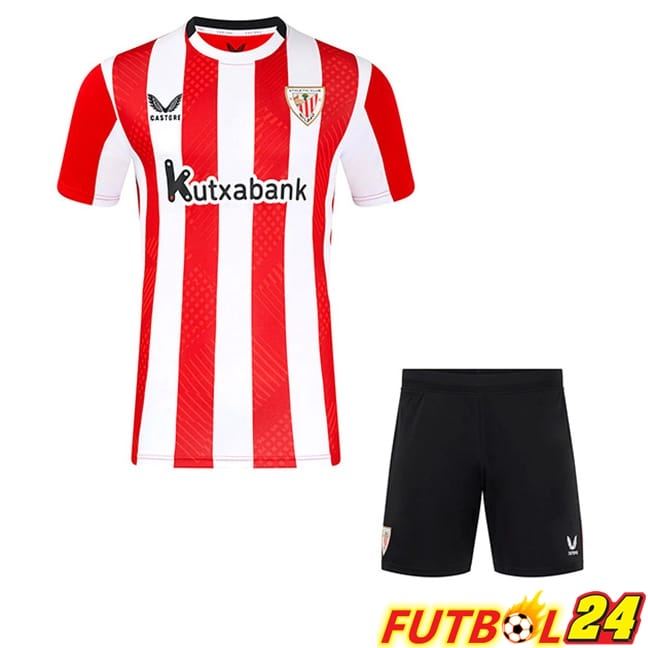 Camisetas De Futbol Athletic Bilbao Ninos Primera 2024/2025