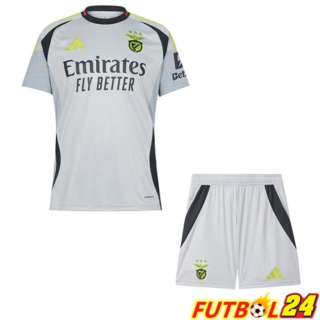 Camisetas De Futbol Benfica Ninos Tercera 2024/2025