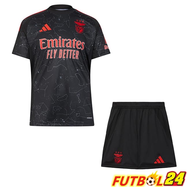 Camisetas De Futbol Benfica Ninos Segunda 2024/2025