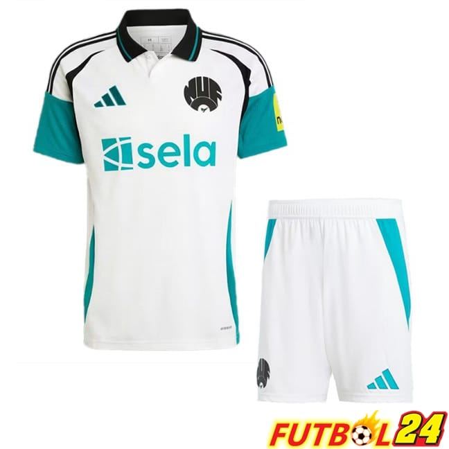 Camisetas De Futbol Newcastle United Ninos Tercera Blanco 2024/2025