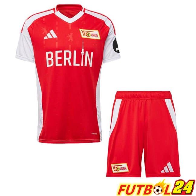Camisetas De Futbol FC Union Berlin Ninos Primera Rojo 2024/2025