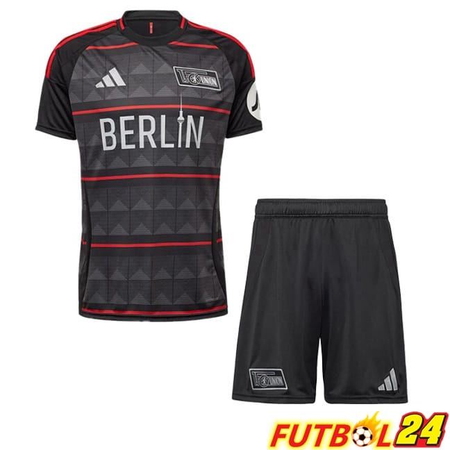 Camisetas De Futbol FC Union Berlin Ninos Segunda Negro 2024/2025