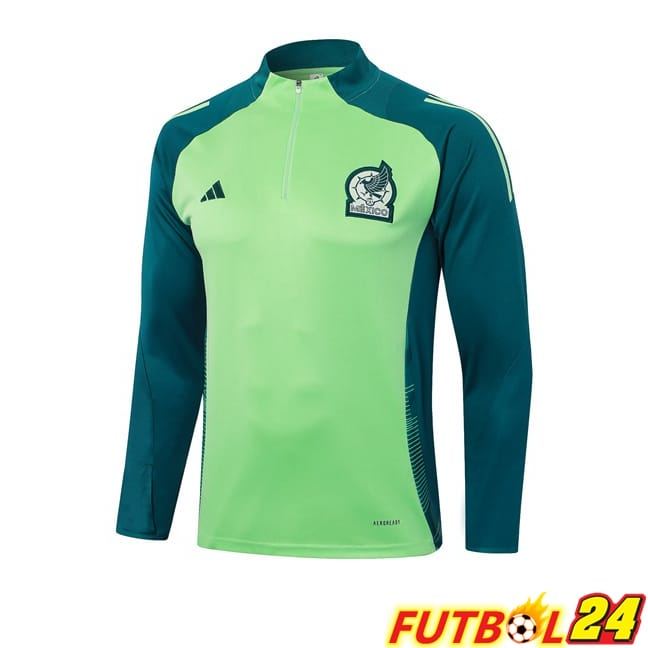Sudadera De Entrenamiento México Verde 2024/2025