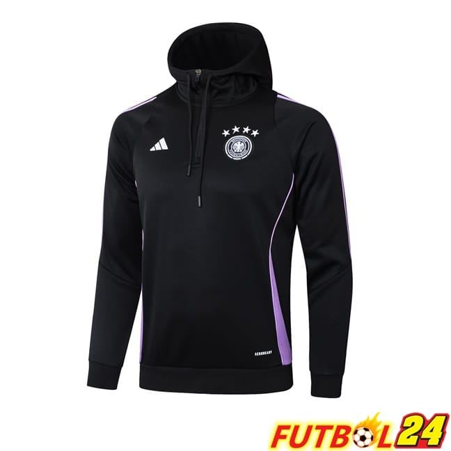 Sudadera Con Capucha Alemania Negro 2024/2025