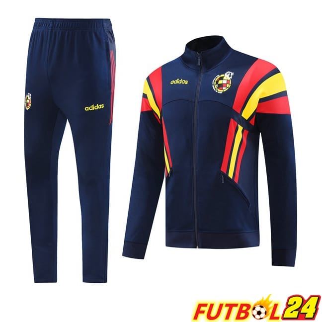 Chandal Equipos De Futbol - Chaqueta España Azul Real 2024/2025