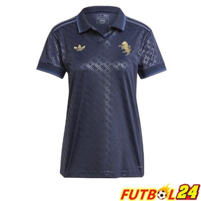 Camisetas De Futbol Juventus Mujer Tercera Azul Real 2024/2025