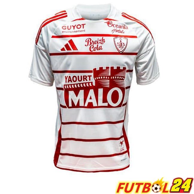 Camisetas De Futbol Stade Brestois Segunda Blanco 2024/2025