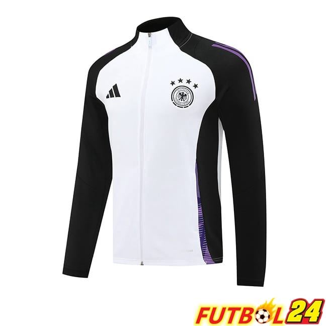 Chaquetas Futbol Alemania Blanco 2024/2025