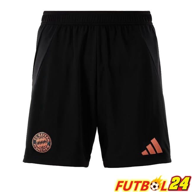 Cortos de Futbol Bayern Munich Segunda Negro 2024/2025