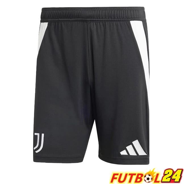 Cortos de Futbol Juventus Primera Negro 2024/2025
