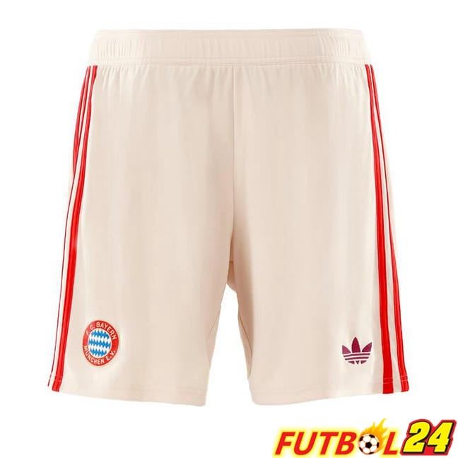 Cortos de Futbol Bayern Munich Tercera Amarillo 2024/2025