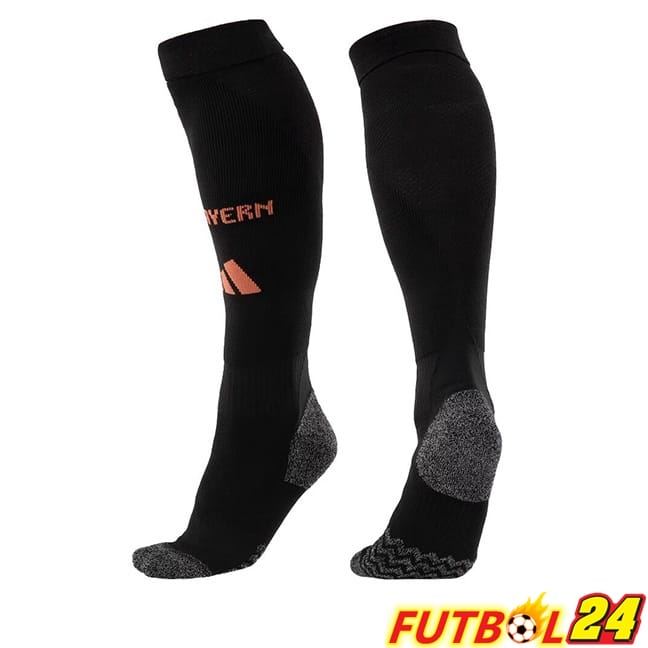 Calcetines De Futbol Bayern Munich Segunda Negro 2024/2025