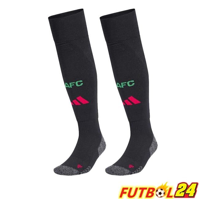 Calcetines De Futbol Arsenal Segunda Negro 2024/2025