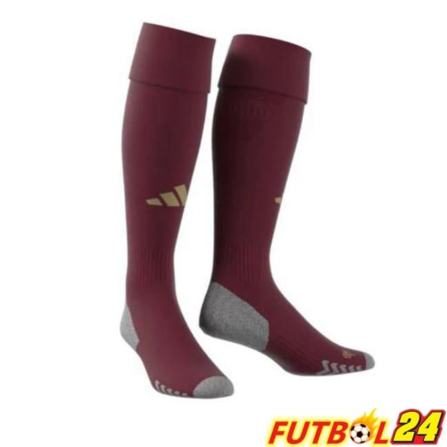 Calcetines De Futbol AS Roma Primera Rojo 2024/2025