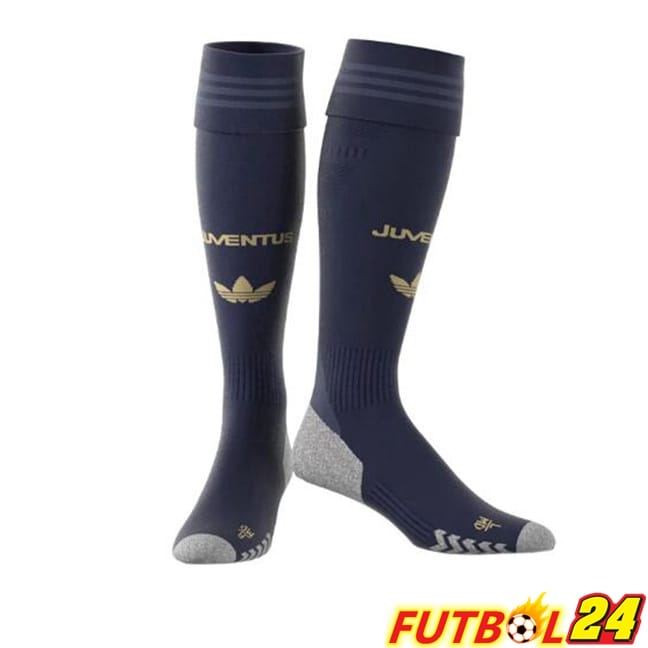 Calcetines De Futbol Juventus Tercera Azul Real 2024/2025