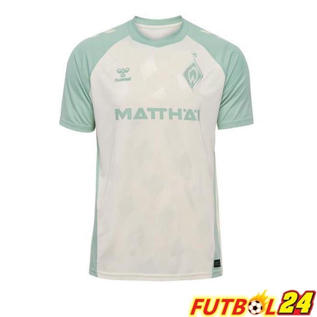 Camisetas De Futbol SV Werder Bremen Segunda Blanco 2024/2025
