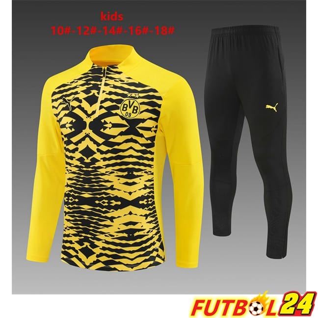 Chandal Equipos De Futbol Dortmund BVB Ninos Amarillo Negro 2024/2025