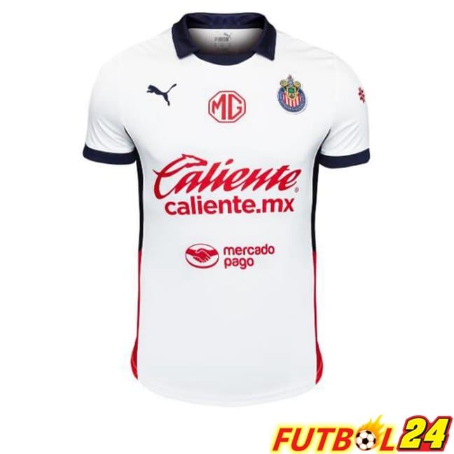 Camisetas De Futbol CD Guadalajara Segunda Blanco 2024/2025