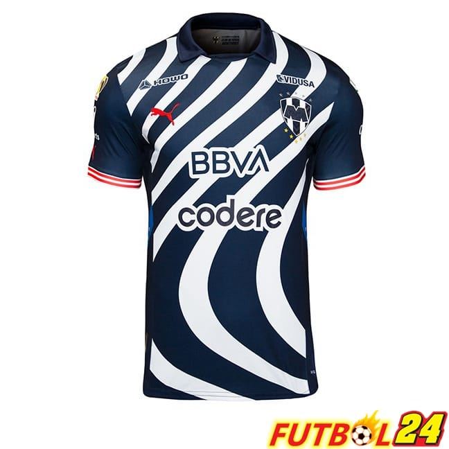 Camisetas De Futbol CF Monterrey Cup Azul Blanco 2024/2025