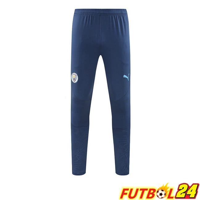 Pantalon Entrenamiento Manchester City Azul 2024/2025