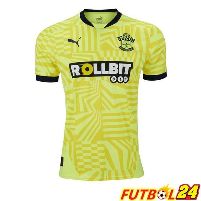 Camisetas De Futbol Southampton FC Segunda Amarillo 2024/2025