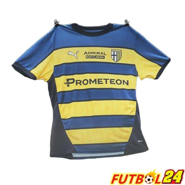Camisetas De Futbol Parma Calcio Segunda Amarillo Azul 2024/2025