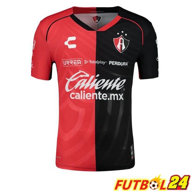 Camisetas De Futbol Atlas FC Primera Negro Rojo 2024/2025
