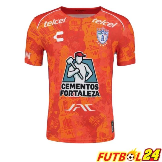 Camisetas De Futbol CF Pachuca Segunda Naranja 2024/2025