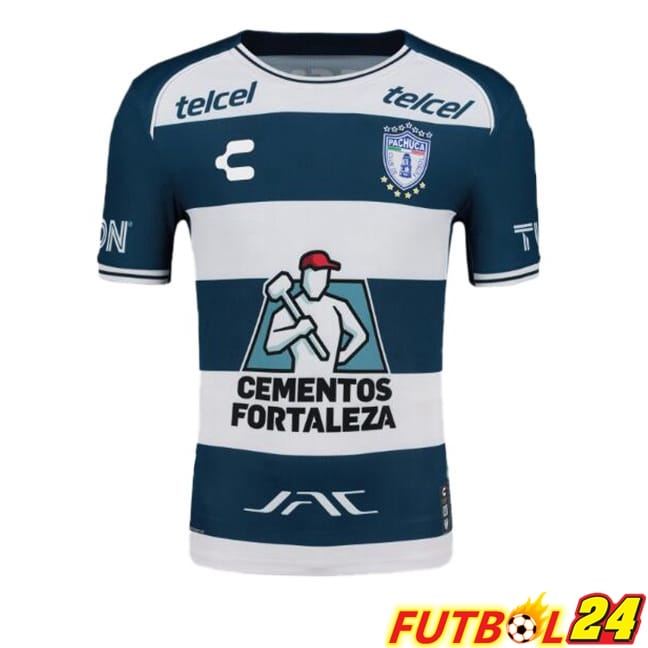 Camisetas De Futbol CF Pachuca Primera Blanco Azul 2024/2025