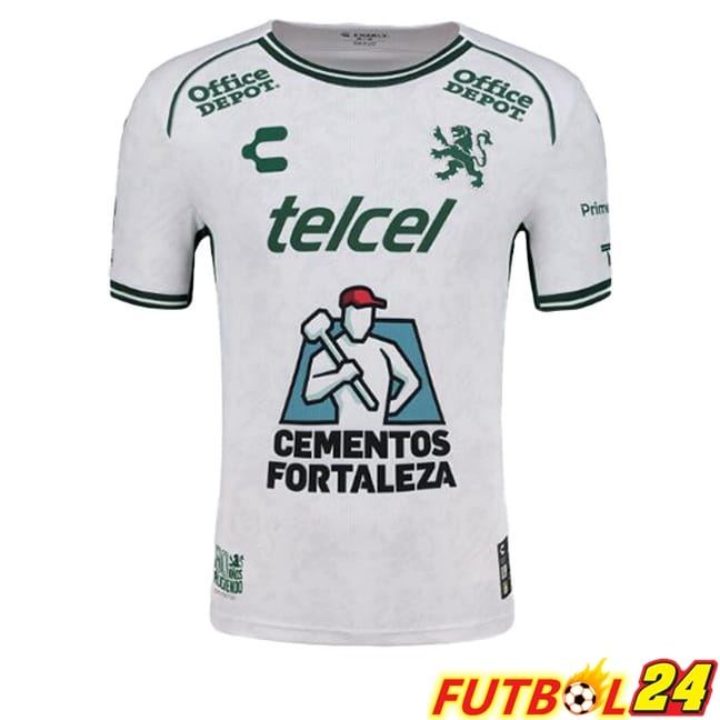 Camisetas De Futbol Club Leon Segunda Blanco 2024/2025