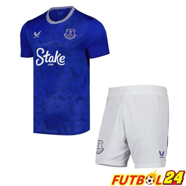 Camisetas De Futbol Everton Ninos Primera Azul 2024/2025