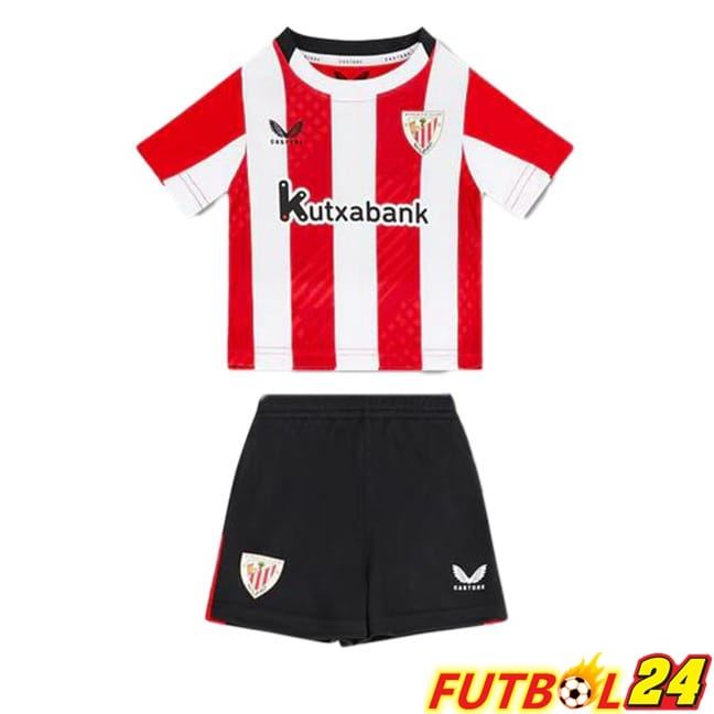 Camisetas De Futbol Athletic Club Ninos Primera Rojo 2024/2025