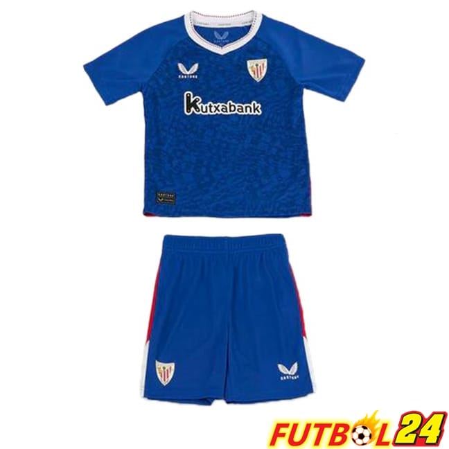 Camisetas De Futbol Athletic Club Ninos Segunda Azul 2024/2025
