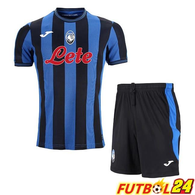 Camisetas De Futbol Atalanta Ninos Primera Azul 2024/2025