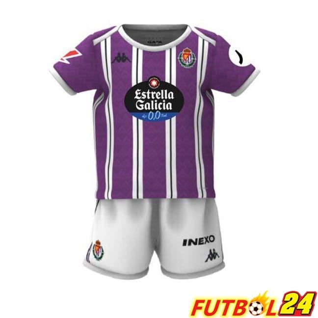 Camisetas De Futbol Real Valladolid Ninos Primera Púrpura 2024/2025