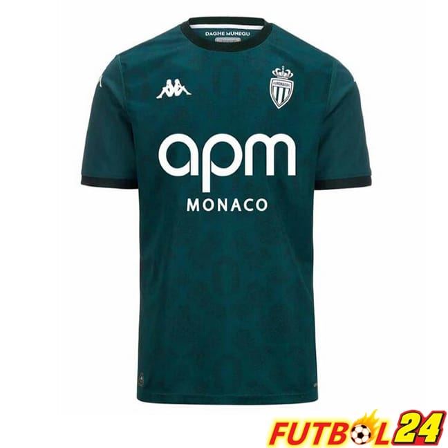 Camisetas De Futbol AS Monaco Segunda Verde 2024/2025