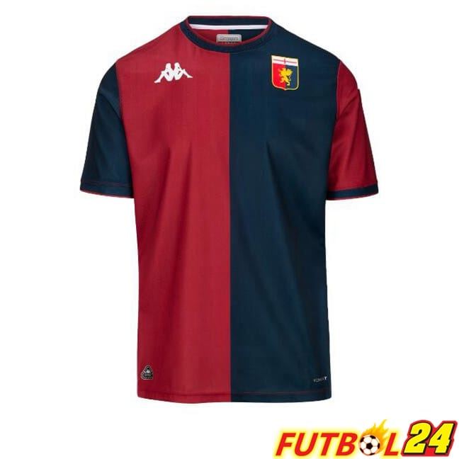 Camisetas De Futbol Genoa CFC Primera Rojo Azul 2024/2025
