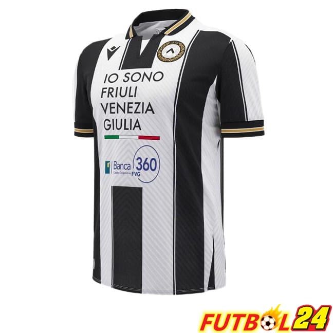 Camisetas De Futbol Udinese Calcio Primera Blanco Negro 2024/2025