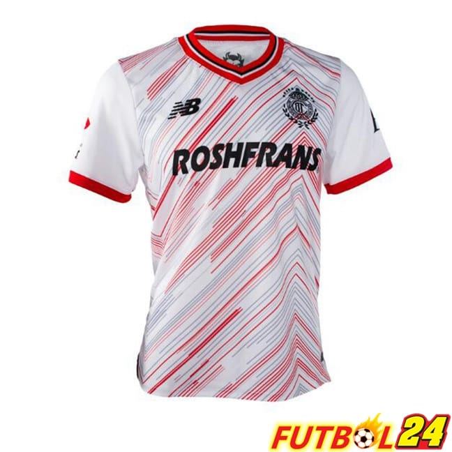 Camisetas De Futbol Deportivo Toluca Segunda Blanco 2024/2025