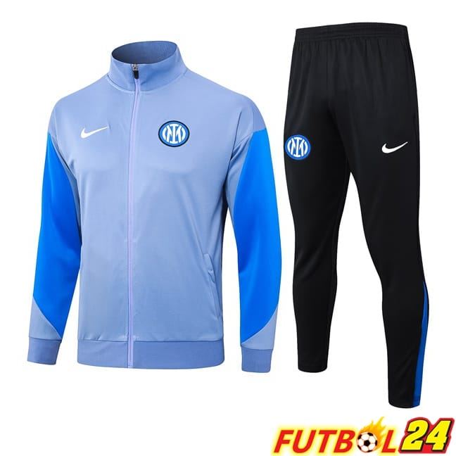 Chandal Equipos De Futbol - Chaqueta Inter Milan Gris 2024/2025