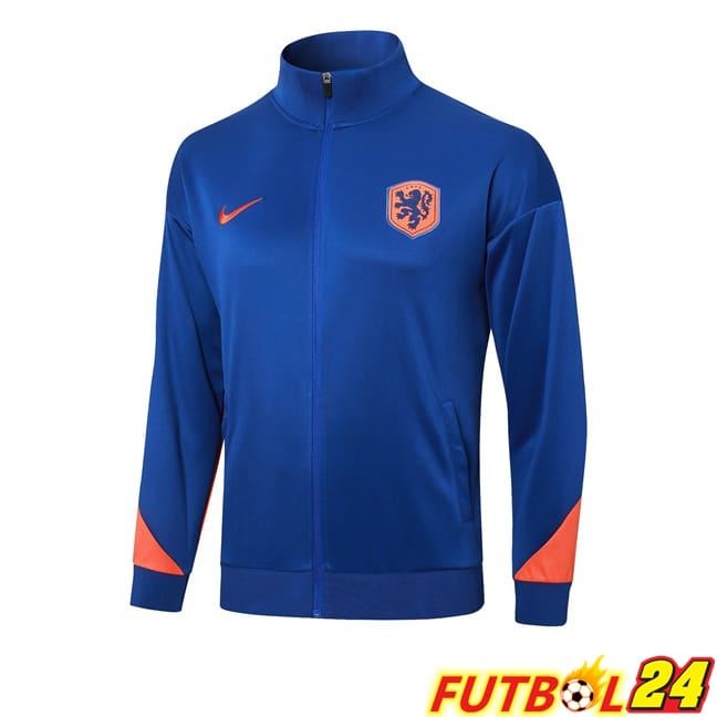 Chaquetas Futbol Países Bajos Azul 2024/2025