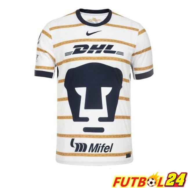 Camisetas De Futbol Pumas UNAM Primera Blanco 2024/2025