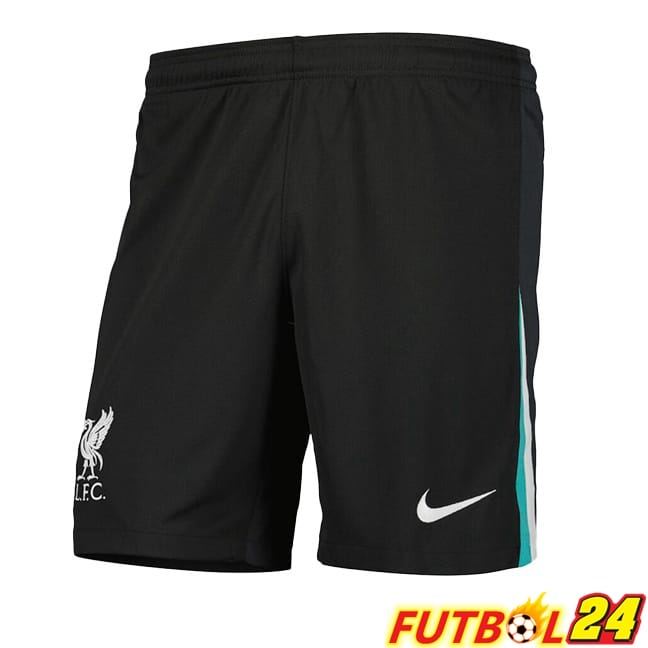 Cortos de Futbol FC Liverpool Segunda Negro 2024/2025